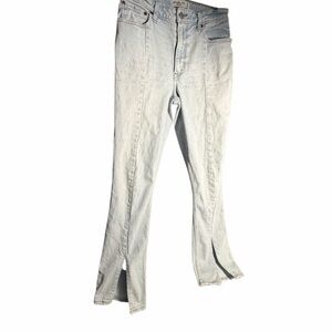 Abercrombie & Fitch The Skinny High Rise Curve Love Split Hem Jeans 28